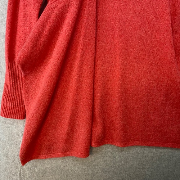 Nordstrom Signature Womens S Pink 100% Cashmere Open Front Cardigan Sweater - Picture 8 of 16